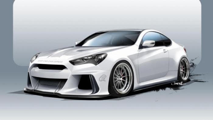 Hyundai Solus Genesis Coupe με 500 PS